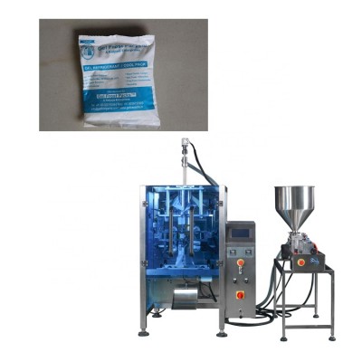 Full automatic gel ice filling and sealing machine liquid pouch ffs packing machine