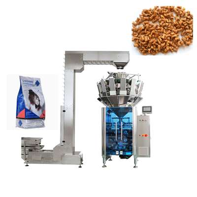 Dession 420AZ fried food puffed food fish dog pet feed automatic packing machine equipment