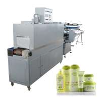 Shower Gel shrink wrapping machine